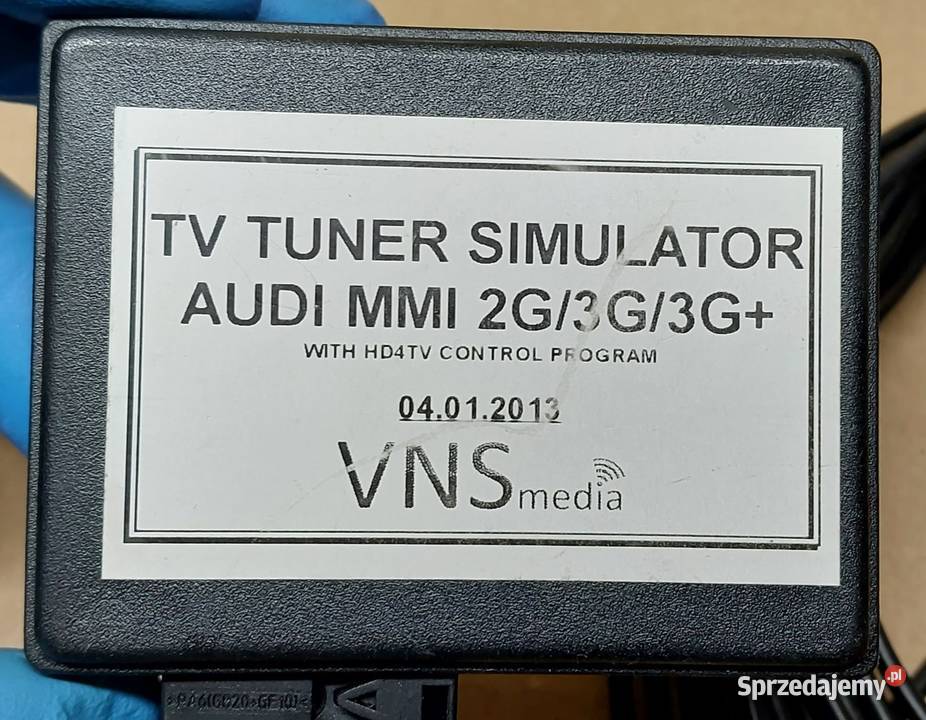 SYMULATOR TUNERA TV MMI 2G 3G 3G AUDI
