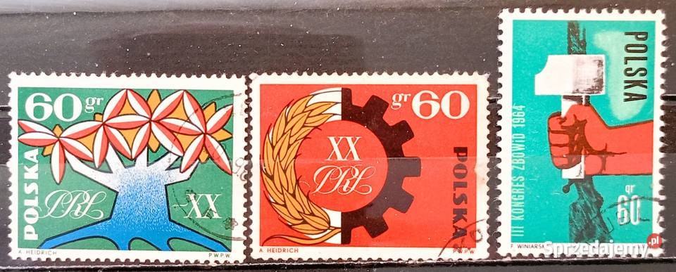 Znaczki polskie 1964 Leźnica Wielka-Osiedle