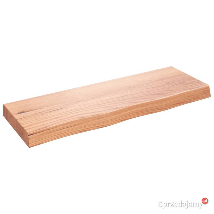 Półka brązowa 80x30x26 lakierowane lite drewno Warszawa