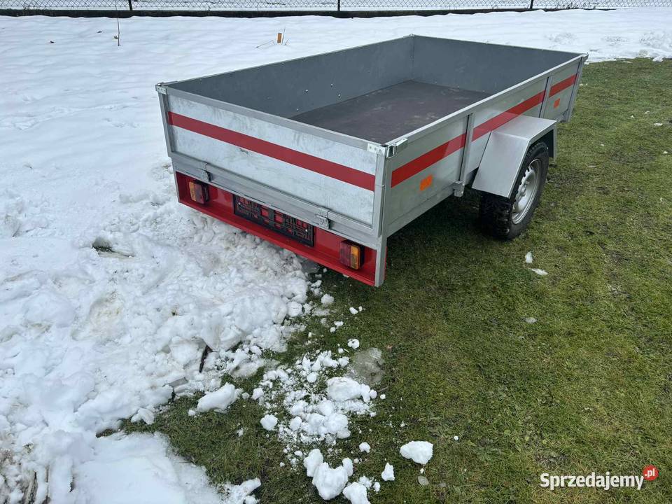 przyczepka samochodowa sprawna towarowe małopolskie Andrychów sprzedam