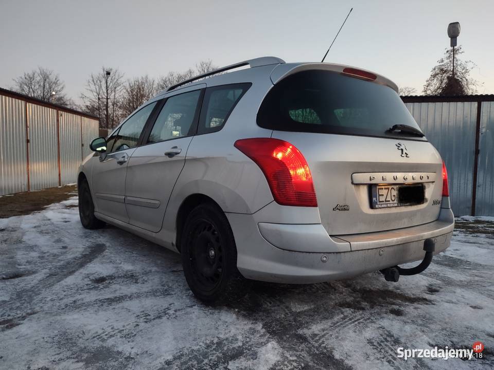 Sprzedam Peugeot 308sw homologacja na ciężarowe Zgierz sprzedam