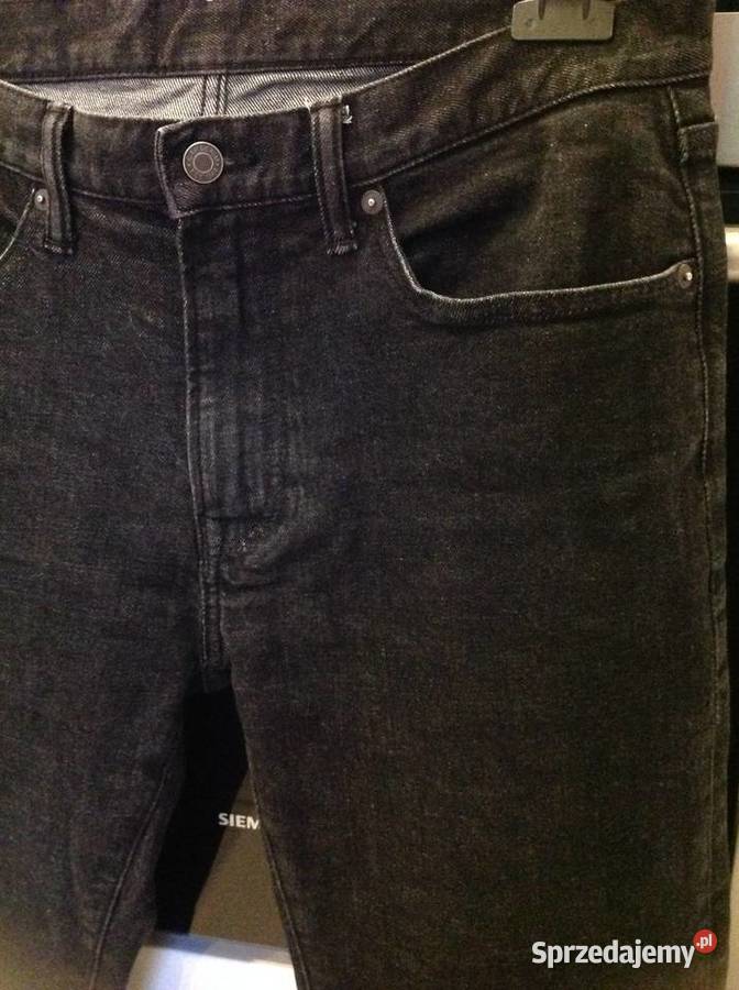 Spodnie Jeans Czarne Męskie GAP L j Nowe Rozmiar L Nowa Sól