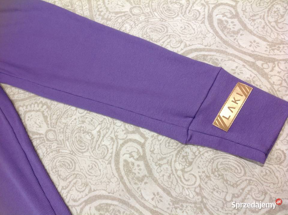 Komplet Damski LAKI COUTURE ML NOWY fioletowy Pozostałe Nowa Sól