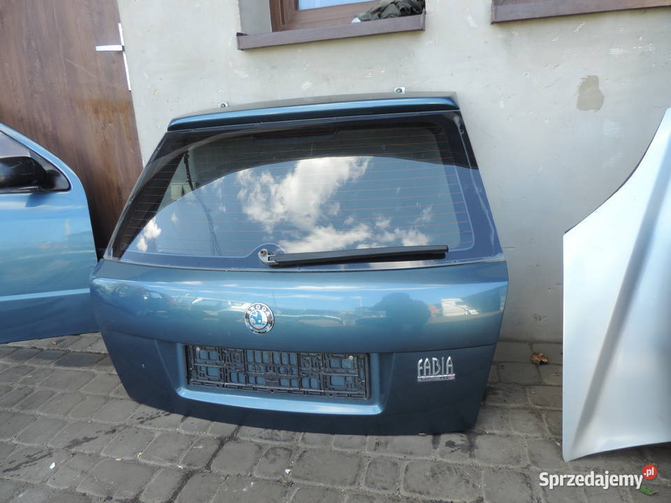 KLAPA TYŁ BAGAŻNIKA SKODA FABIA I HB 5D 9432 Nowy Sącz sprzedam