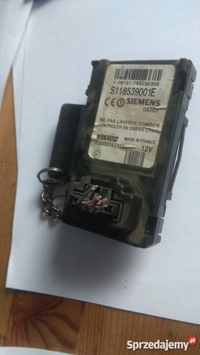 Czytniki kart RENAULT MEGANE 2 118539001E Wyposażenie wnętrza Margonin