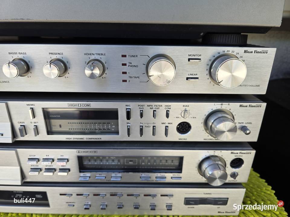 piękna wieża grundig vintage Chełm Śląski