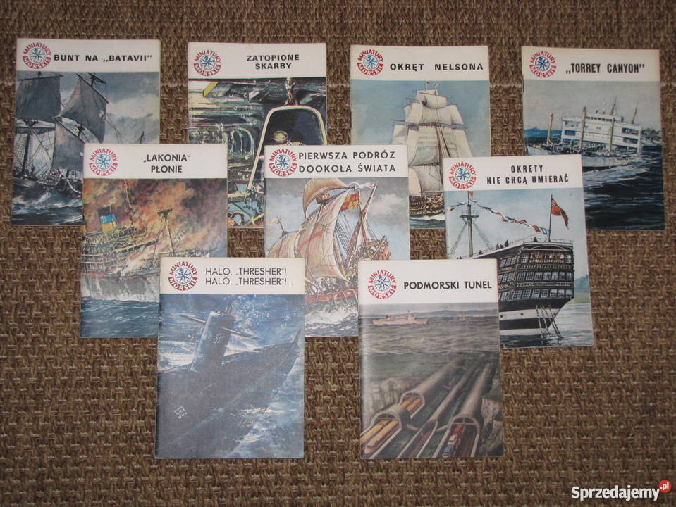 miniatury morskie Rok wydania 1960 Pozostałe Szczecin sprzedam