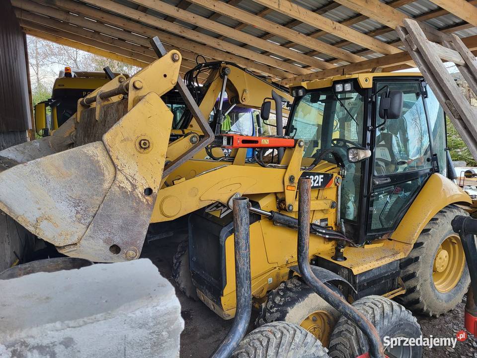 koparka CAT 432F Koparki Łętownia