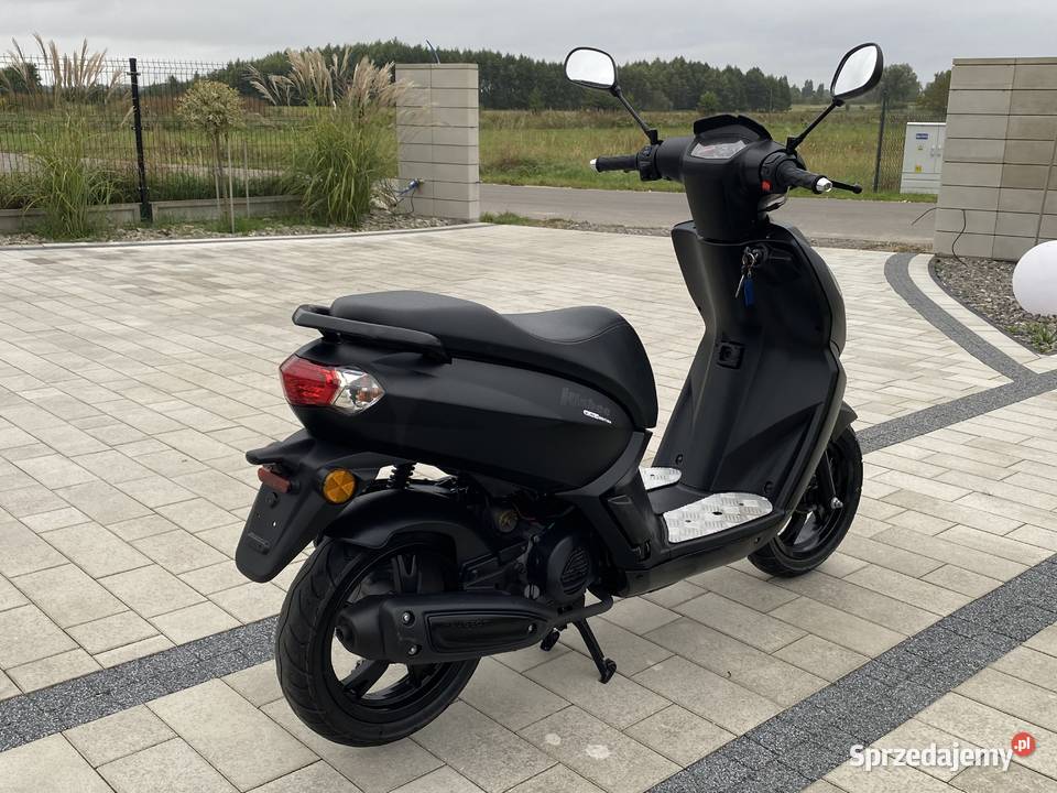 Skuter Peugeot Kisbee Black Edition 2019r 50 Rok produkcji 2019 mazowieckie Siedlce sprzedam
