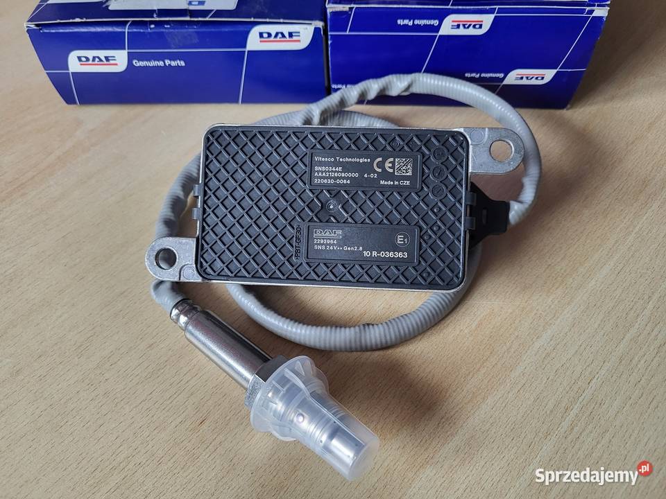 Czujnik Nox Daf Euro 6 Daf 106 przed lubuskie Kostrzyn nad Odrą
