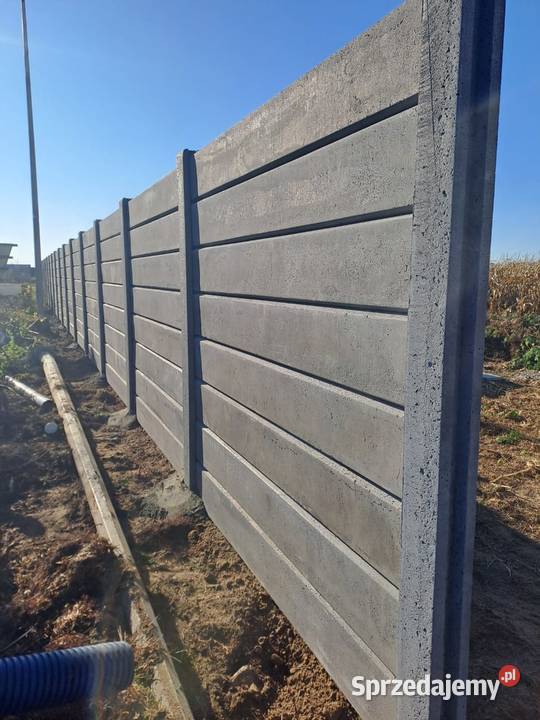 Ogrodzenia betonowe Nowoczene wzory Ogrodzenia i bramy Głogów