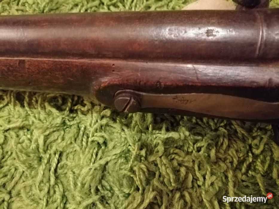 Karabin Strzelba Pistolet TPotts London Militaria Brzóza Stadnicka