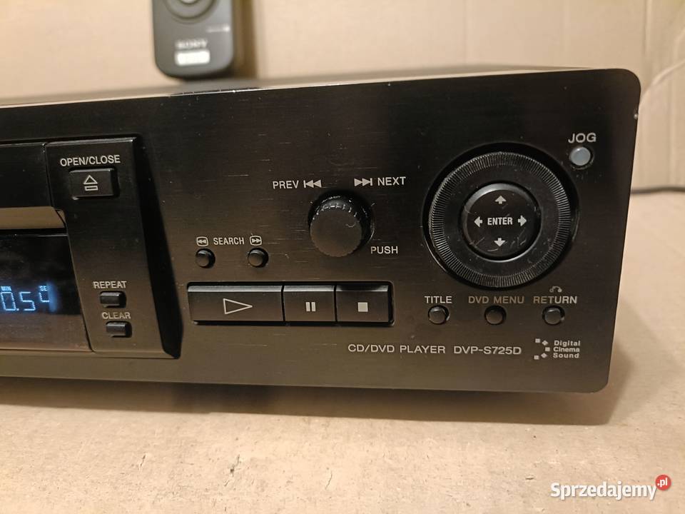 Odtwarzacz SONY DVPS725D z pilotem Poznań