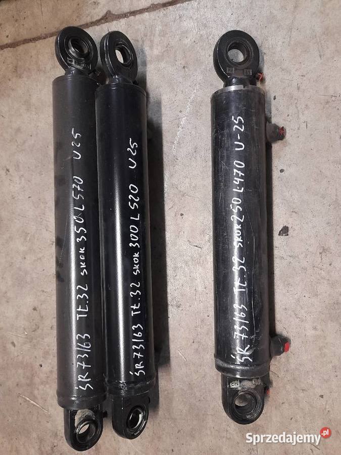 Siłownik hydrauliczny skok 250 dwustronnego