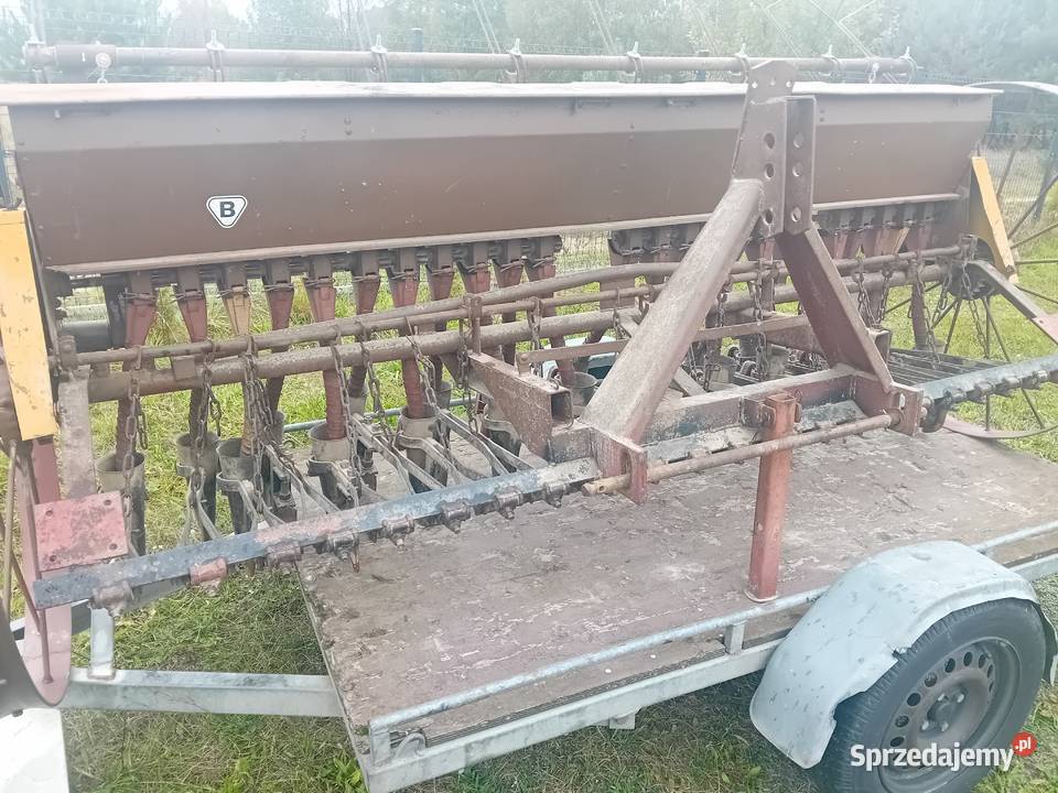 Fabryczny siewnik Meprozet 23leje redlice 25m Ryki