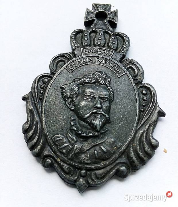 MEDAL 150 KENIG VON BAYRN GLORIA BAVARIA DUŻY mazowieckie Legionowo