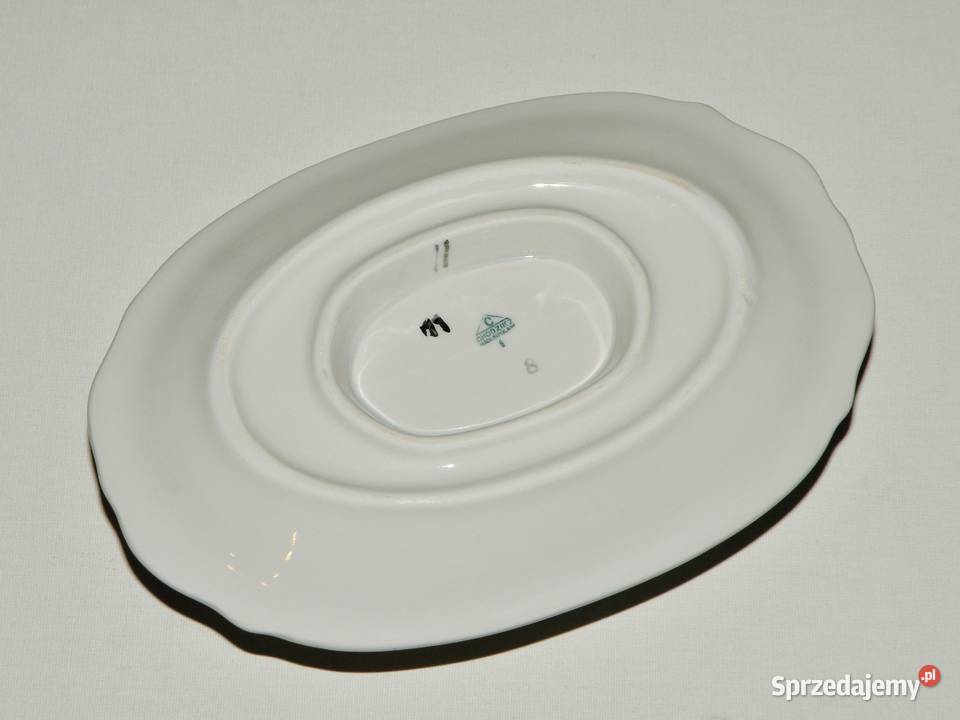 Sosjerka porcelanowa Chodzież z lat 7080tych