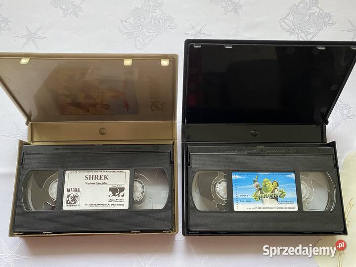 SHREK i SHREK 2filmy na kasecie VHS VHS Lublin