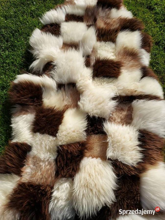 Skóra Owcza GIGANT Naturalna XXXXL Dywan małopolskie Szaflary