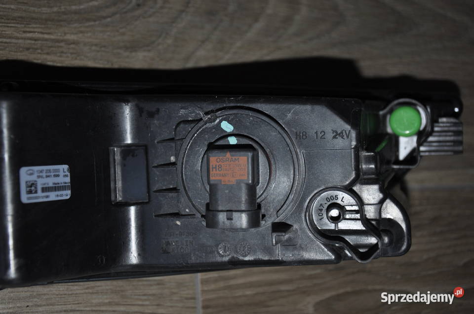 VW TIGUAN II HALOGEN LEWY PRZÓDŻARÓWKA OPRAWKA osobowe Motoryzacja Malbork sprzedam