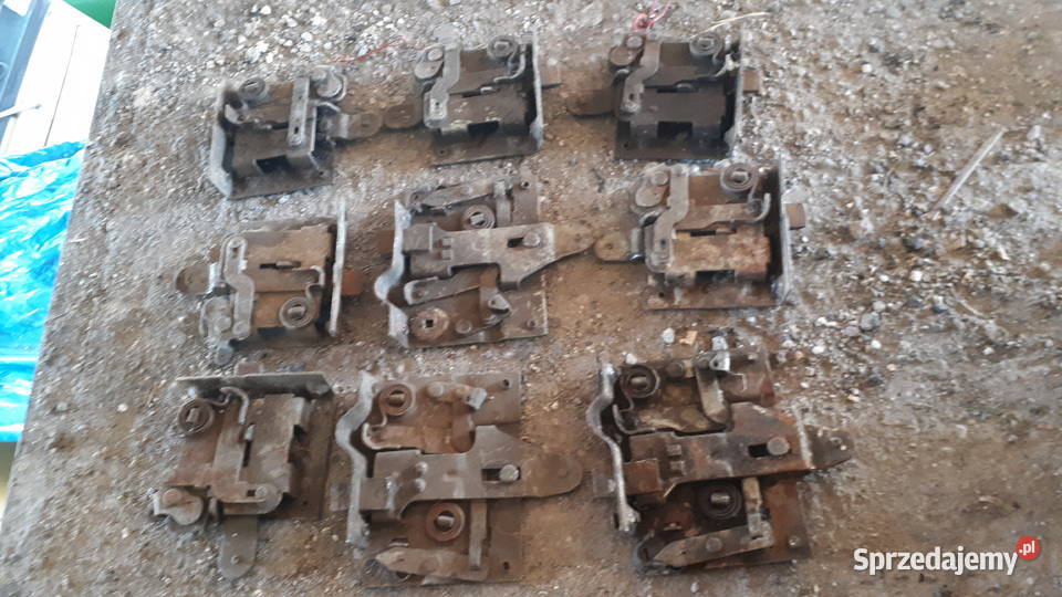 Warszawa Żuk zamki drzwi 9 sztuk śląskie