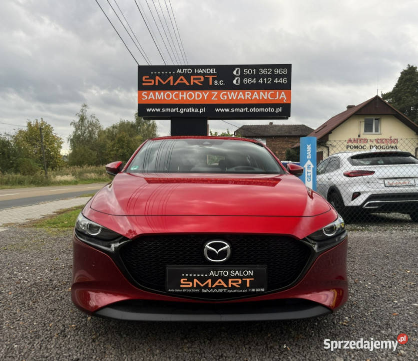 Mazda 3 Czerwona Perła Navi Kamera IV 2019 Rydułtowy