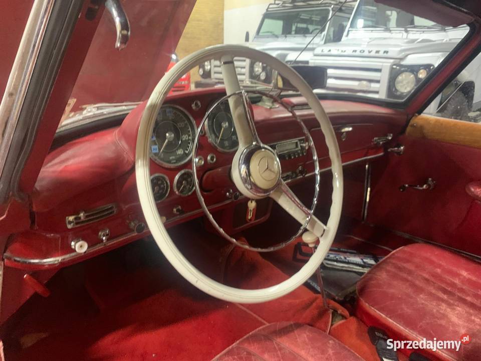 Mercedes 190sl 1961 mazowieckie Goszczyn