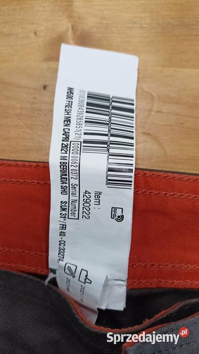 Bermudy szorty decathlon NH500 nowe M Pozostałe Rybarzowice