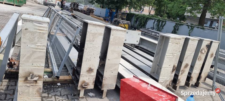 Elementy stalowe pochodzące z demontażu Żyrardów