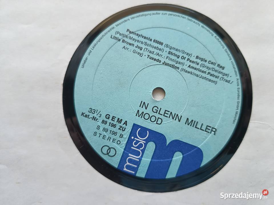 Album winylowy Glenn Miller Orchestra sprzedam