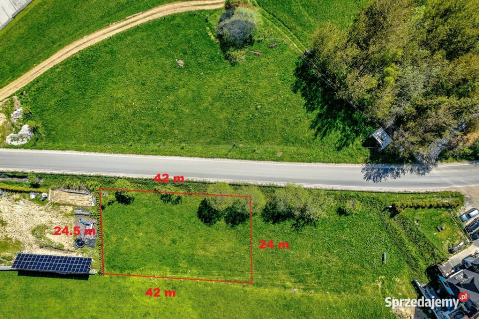 Działka inwestycyjna z widokiem na Tatry