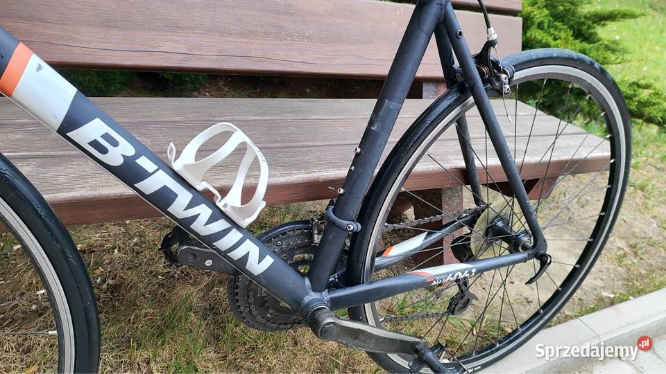 Rower szosowy BTwin Triban 500 rama XL czarny Warszawa sprzedam