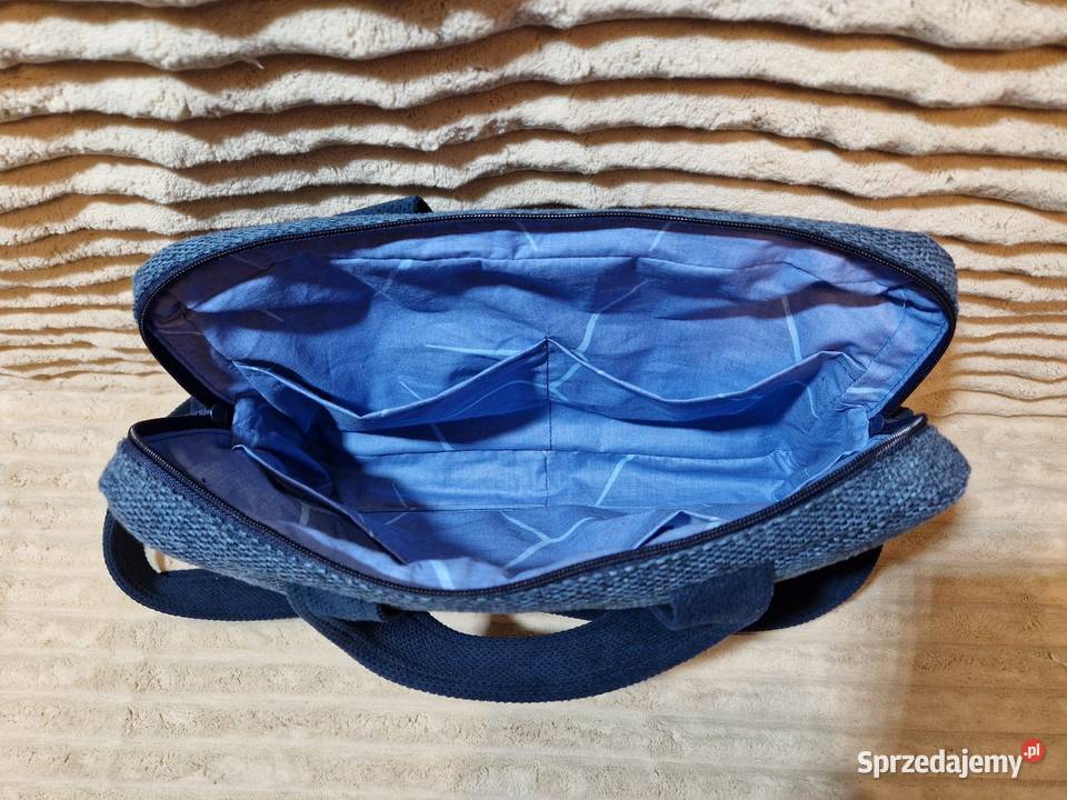 AktówkaTorba na laptop handmade rękodzieło Wrocław