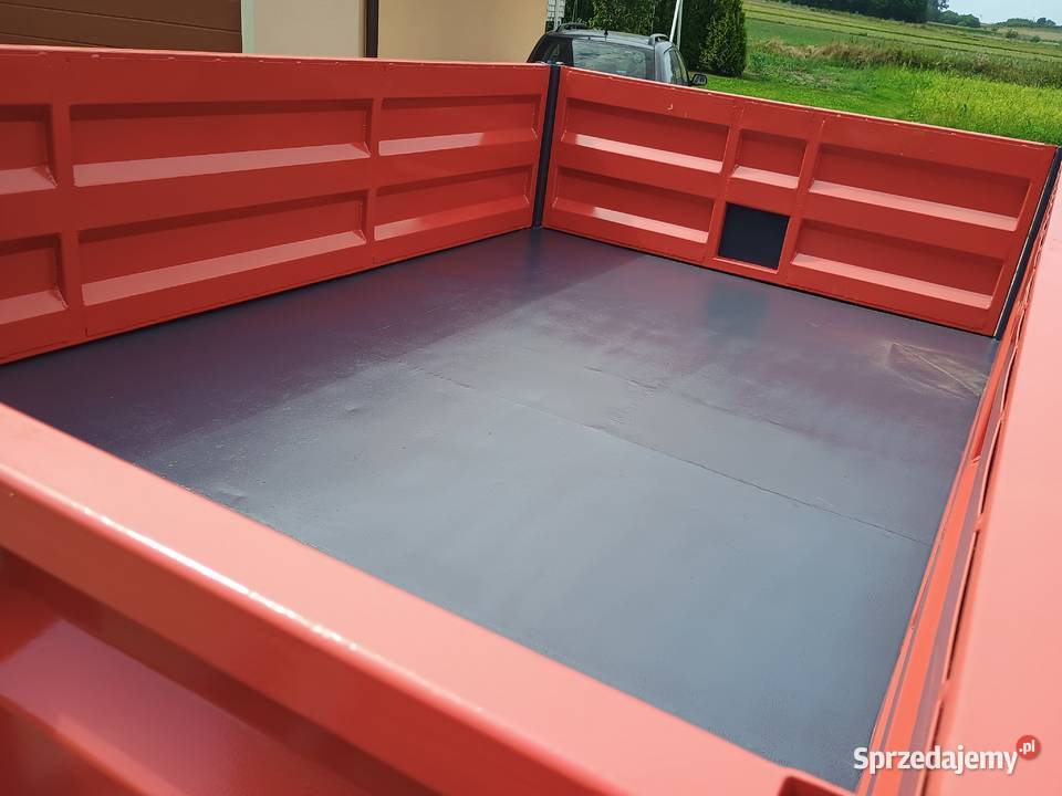 Przyczepa wywrotka jednoosiowa Markowa