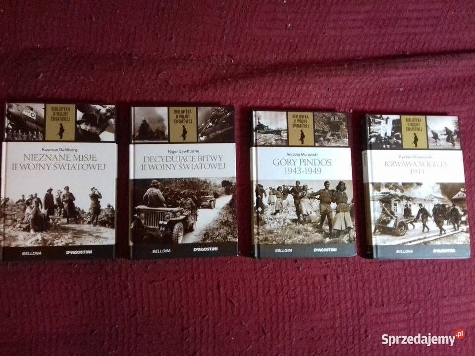Biblioteka II wojny światowej książki nowe raz dolnośląskie Ziębice