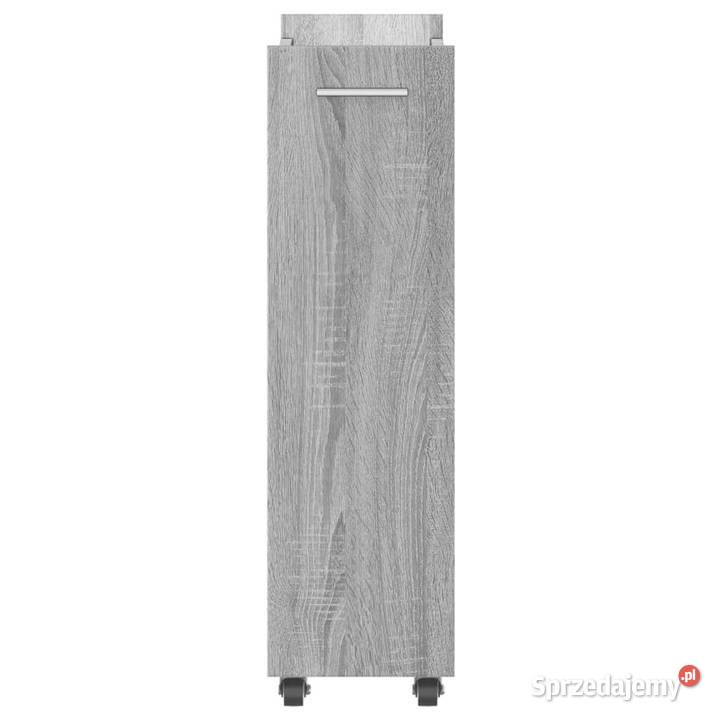 Szafka na kółkach szary dąb sonoma 60x22x79 Warszawa