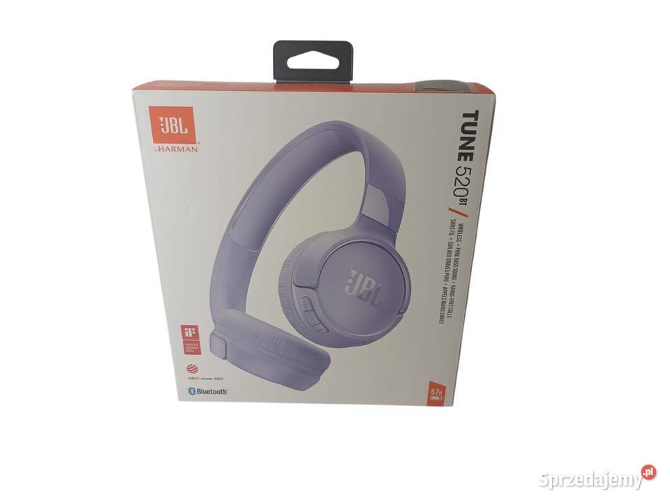 Słuchawki bezprzewodowe JBL Tune 520BT Katowice sprzedam
