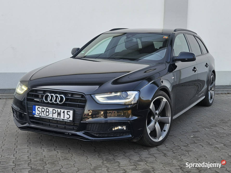Audi A4 Avant 3 x S LINE Radar Ledy 4x4 Serwis gniazdo SD śląskie Rybnik sprzedam