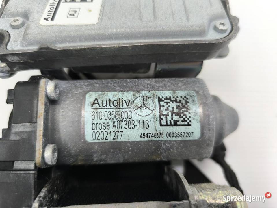 PAS BEZPIECZEŃSTWA PRAWY PRZÓD MERCEDES EKLASA