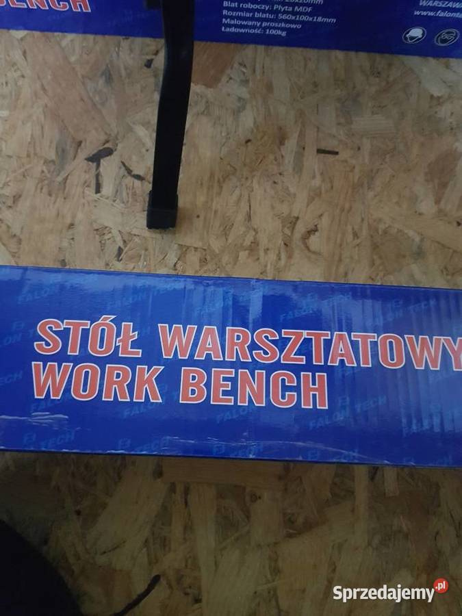 STÓŁ WARSZTATOWY STOLARSKI ROZKŁADANY IMADŁO 100 Dom i Ogród wielkopolskie sprzedam