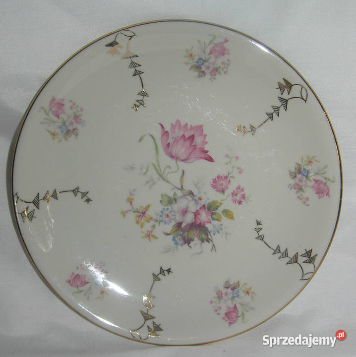 talerz vintage deserowy kolekcjonerski Renie Dd Porcelana i szkło Bartków
