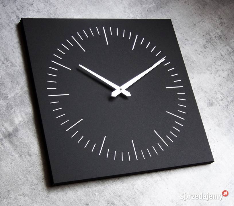 Oryginalny zegar ręcznie grawerowany na blasze ścienny Sandomierz sprzedam