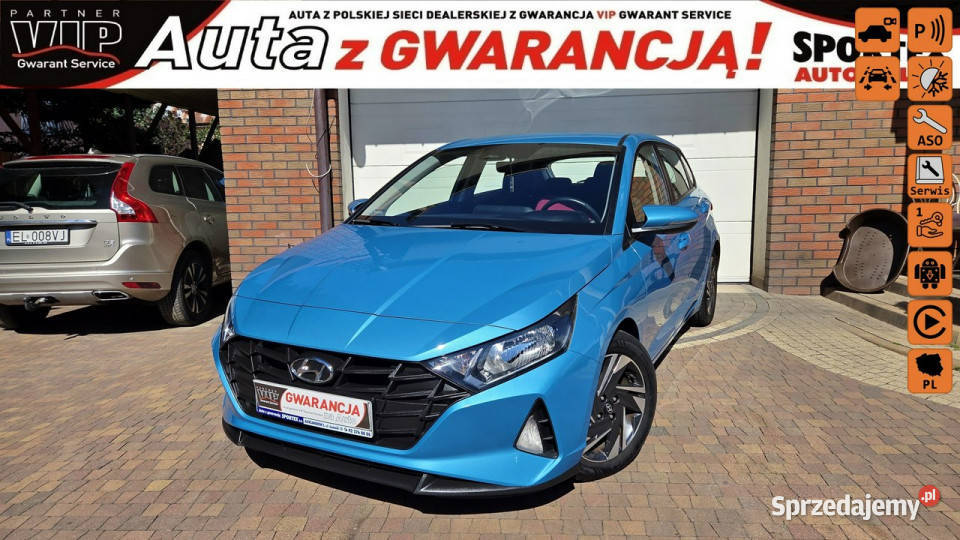 Hyundai i20 12 MPI 84 MODERN Salon Bezwypadkowy Aleksandrów Łódzki sprzedam