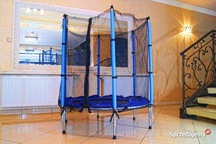 TRAMPOLINA OGRODOWA SPORTOWA Z SIATKĄ 45FT 137 Pozostałe sprzedam