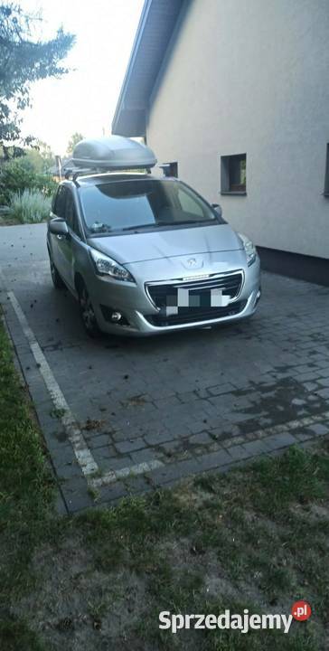 Peugeot 5008 2016 16 blue HDMI 120 Wólka Mieczysławska
