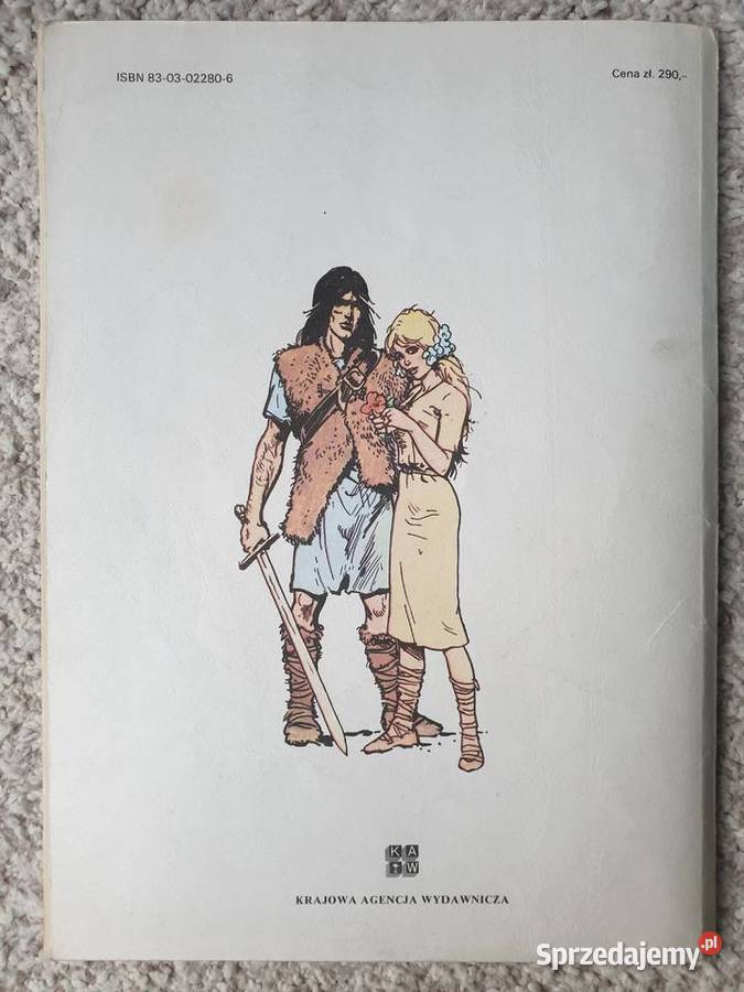 Thorgal Wyspa wśród lodów wydanie 1 KAW 1988 Komiksy