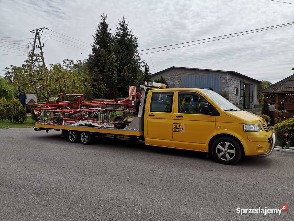 Pomoc drogowa Autolaweta Laweta Transport Maszyn Brzeziny