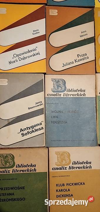 opracowania lektur szkolnych