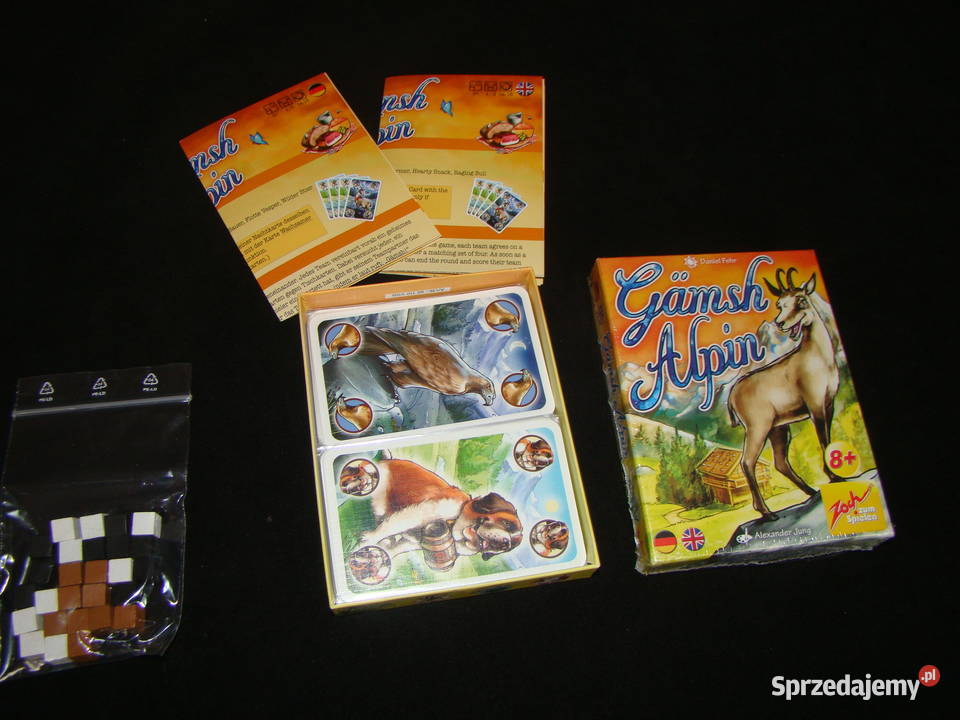 Gamsh Alpin gra planszowa karciana Gmsh Alpin karciane
