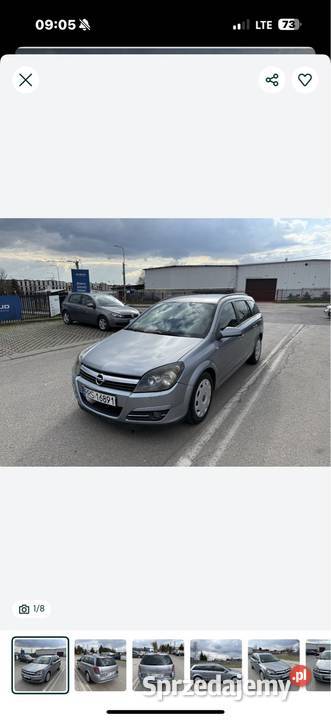 Opel Astra H 19 Cdti 120Koni 6 Biegow ABS Kielce